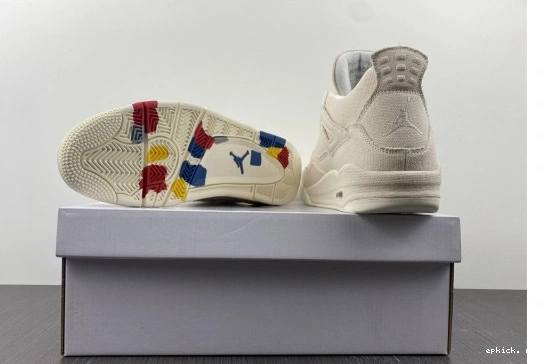 Cheap EP 4 DQ4909-100 Retro DQ4909-100 Blank Jordan (W) Canvas 0427